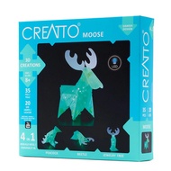 Thames &amp; Kosmos｜越玩越靈巧 STEAM寶盒：LED 3D 克里托創意魔法片：神奇的麋鹿和森林朋友