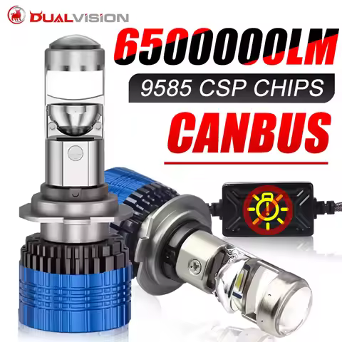 H4 LED Laser Lens H7 H11 9005 HB3 9006 HB4 LED Light H8 LED Headlight Bulb Mini Lens Projector Motor