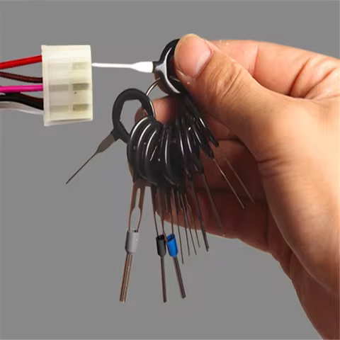 Car repair terminal ejector kit for bmw e46 passat b5 b6 bmw e90 e39 audi a4 b6 citroen c5 bmw e60 a