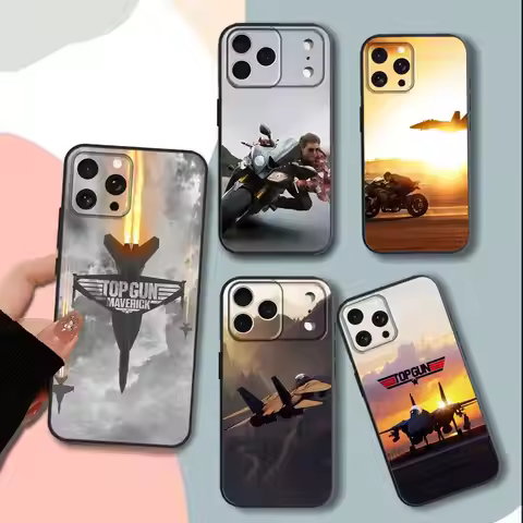 T-Top G-Gun Maverick-ES Phone Case For iPhone 15,13,16,12,11,17,14,Plus,Pro,Max,XS,XR,X,SE,Mini,Soft