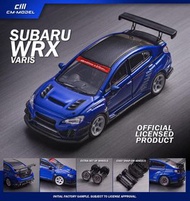 預訂 Pre-Order CM Model 1:64 Subaru Varis 改裝 WRX (VA) Blue 藍色 - 藍冚 S4版 / 碳纖冚 STI 賽道版