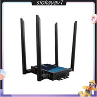 Industrial 4G LTE WiFi Wireless Router with SIM Card Slot Support Wireless to Wired 300Mbps Router EU Plug