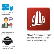 STAAD PRO Connect Edition Basic To Advance Master Course Video Learning