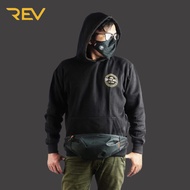 PRIA Rev X ANT - Men's Sling Bag Full Black Waterproof Cream - Shoulder SlingPack Bag