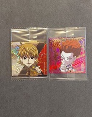 Hunter x Hunter 全職獵人 Vol. 8 帕利斯頓·希爾  HH8-07 JN 希索加  HH8-33 SR 威化 餅貼 貼紙