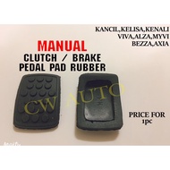 31321-87Z01 PEDAL PAD CLUTCH / BRAKE (MANUAL) PERODUA KANCIL,KELISA,KENALI,VIVA,ALZA,MYVI,BEZZA,AXIA