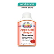 21ST CENTURY Apple Cider Vinegar Gummies Apple Flavour Vegetarian Gelatin Free 90s