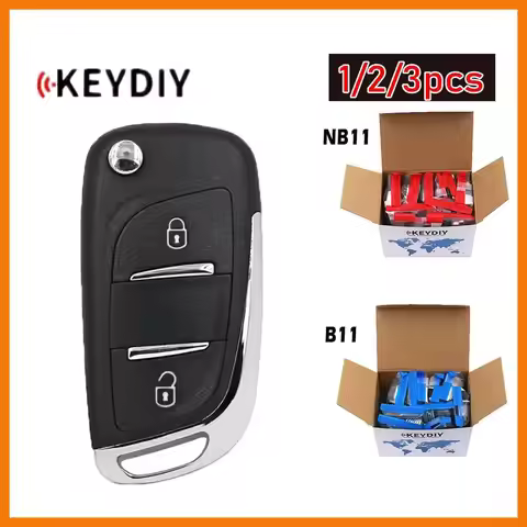 1/2/3pcs KEYDIY NB11 B11 Universal Remote Key 2 3 Buttons for KD900/KD-X2/KD MINI Key Programmer NB1
