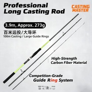 12ft /13ft 3-section portable MHfar throw rod saltwater/freshwater fishing rod spinning rod game