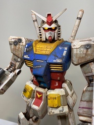 RX-78-2 Mega Size 1/48 Gundam 高達 Bandai 上色改燈舊化完成品