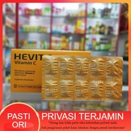 Hevit vitamin c1000 mg/hevit-c strip 100mg 10 Tablets/Tabs/pepel