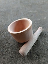 Lumpang kayu mini / lulumpang/ Lumpang