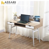 [特價]ASSARI-凱伊鐵架書桌(寬120x深60x高93cm)