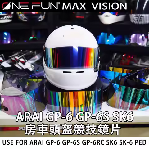 for Ar ai SK-6 Visor Shield GP-6 GP-6S GP-6RC PEO SK6 Motorcycle Helmet Lens Replacement Lens Block 