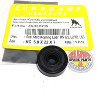 Sil 6.8 22 7 Seal Stut clutch L2G YB RS125 LS3 A100 Merzy KZ200 Limited Item Rare Item Classic Motor