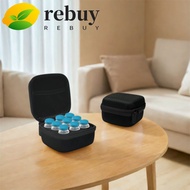 REBUY 9 Vials Storage Case, 10ML Large Capacity Insulin Organizer, Durable EVA Waterproof Wear-resis