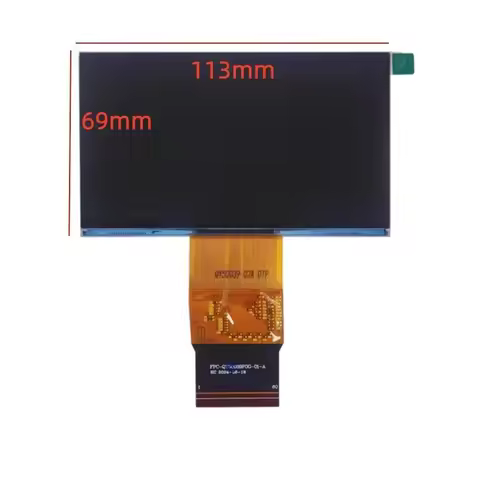 New 5inch For RD-828 FPC-QY50039FOG-01-B FPC-QY50039FOG-01-A QY50039-02A Lcd display screen Projecto