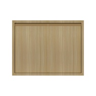 HomePro บานคู่เรียบ  SILKY WOODS 83x63 ซม. สีน้ำตาล แบรนด์ JUPITER
