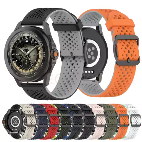 Silicone Wrist Straps For Xiaomi Watch S4 Sport/S3/S2/S1 Active Mi Watch Color 2 Breathable Band Bra