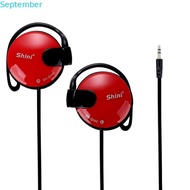 SEPTEMBER Earphone Bass 3.5mm Sport Stereo Ear Hook