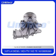 Engine part Water Pump Fit 3.0 T L Diesel L4 1KD-FTV 1KZ-TE For 93-23 3.0T TOYOTA  4 RUNNER II HILUX