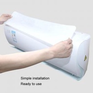 全城熱賣 - 5片/包 22x80cm 一次性空調空氣凈化過濾網 家用掛機進氣口除塵棉（白色）
