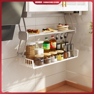 Cabinet lifting pull-out basket hanging cabinet below the pull-out basket telescopic folding pull-down spice dishes prepared food shelf double layer
