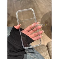 Glitter Clear Case ip 17 17 Pro 17 Promax ip17 Air Shockproof Camera Lens Protection