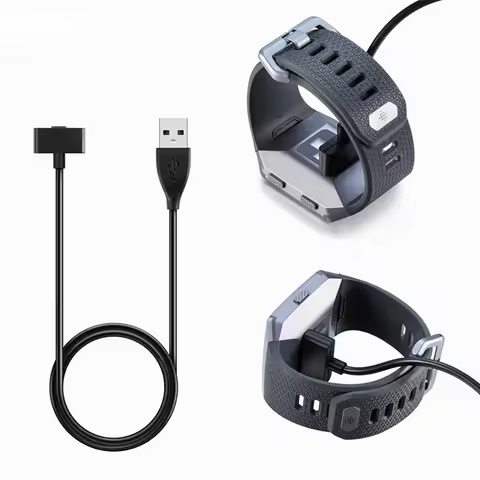 USB Charging Cable For Fitbit Ionic Smart watch Replacement Charger Cable Cord Watch Charger Accesso