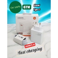 [NEW]Xiaomi 67w Charger/Xaiomi type-C 67w fast charger/Xiaomi 67w fast charger/CHARGER XIAOMI 67W FA