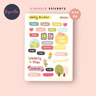 Piyoupla - Sticker journal planner daily