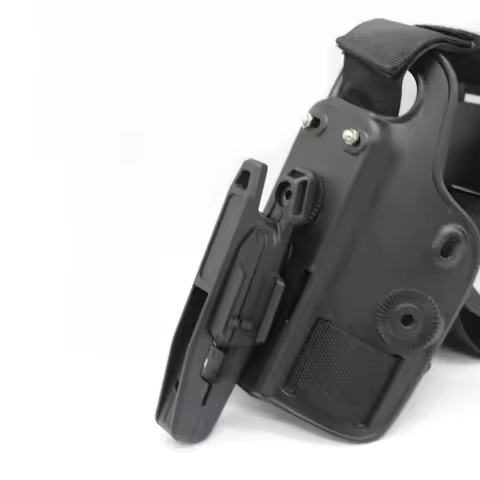 9mm Gun Case Tactical Drop Lef Gun Holster Hunting Waist Thigh Pisolt Holster with Rail Gun Holder f