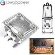 JESTINE Oven Lamp, High Temperature Resistant Safe Microwave Light Bulb, Comes with G9 bulb Durable 