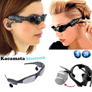 jm01d| kacamata bluetooth headset wireless music mp3 telepon