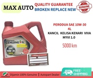 Perodua Kenari Kelisa Kancil Viva Myvi 1.0 - 3L Minyak Hitam Mineral 10W-30 10W30 10W 30 Genuine Per