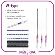 20pcs [Minerva] 19G 38MM 60MM PDO/PCL Thread Lift Big V Fish Bone COG For Face Bridge of the nose  F