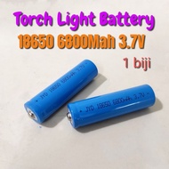 1 biji Rchargeable Battery 3.7v 6800mah