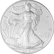 KOIN PERAK 1 oz 2013 American Silver Eagle UNC