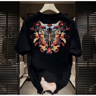 BIGSIZE DISTRO T-SHIRTS FOR MEN Wanita (S-7XL) 100% COTTON COMBAD 24s JUMBO T-SHIRTS FOR MEN Wanita 