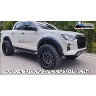 2021 ISUZU DMAX X-TERRAIN STYLE FENDER FLARES