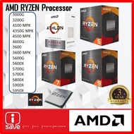 AMD RYZEN 3 / 5 / 9 CPU PROCESSOR [ 3600 / 4100 / 4350G / 4650G / 5600G / 5600X / 5700G / 5800X / 5900X / 5950X / MPK ]