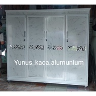 ACP 4 door aluminum wardrobe