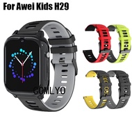 For Awei Kids Smart watch H29 Strap Silicone Soft Band Sports girls boys Wristband