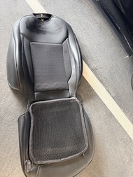 tesla model 3 / model y 黑色汽車座椅套連通風風扇
