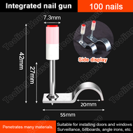 Nails for nail gun 【COD/Original】Nail Gun Ceiling Artifact Manual Mini Steel Nail Gun Original Nail 