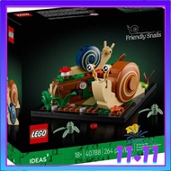 [READY STOCK] LEGO 40788  Ideas Friendly Snails