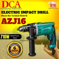 SYK DCA AZJ16 710W Electric Impact Drill Concrete Wood Drill Machine Power Tools Mesin Drill Gerudi 
