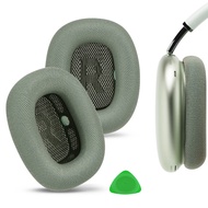 ตาข่ายผ้า Comfort Geekria จุกหูฟังสำหรับ Apple AENVY Rpods สูงสุด (A2096)หูฟัง AirPodsMAX2 (A3184)ฟอ