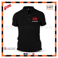 Polo T-Shirt Sulam UD Truck Kuzer QUON Baju Lelaki Cotton Embroider Fashion