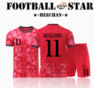 2024/25บ้านเกาหลีใต้และเด็กๆชุดฟุตบอลลูกชาย Heung-Min 7 Kim Jin-Soo 3 Kim Min-Zai 4เพลง Min-Kyu 11 L